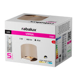 Utomhusvägglampa, Virna, LED 5 W, 420 lm, färgtemperatur 2700, 4000, 6500 K, IP54, grå-beige, 77217
