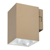 Utomhusvägglampa, Urfa, LED 9 W, 900 lm, färgtemperatur 2700, 4000, 6500 K, H 11,5 cm, IP65, grå-beige, 77216