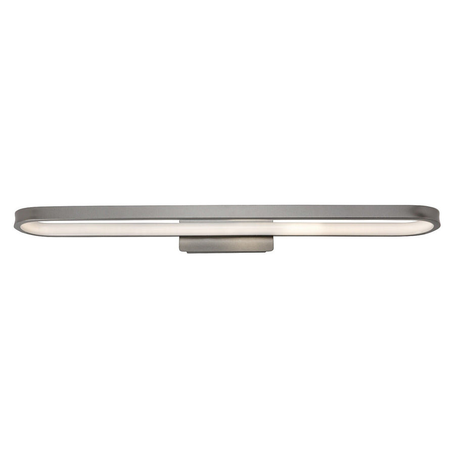 Badrumsvägglampa, Odran, LED 18 W, 1350 lm, 4000 K, L 60 cm, gunmetal, IP44, 75115