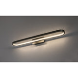 Badrumsvägglampa, Odran, LED 18 W, 1350 lm, 4000 K, L 60 cm, gunmetal, IP44, 75115