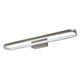 Badrumsvägglampa, Odran, LED 18 W, 1350 lm, 4000 K, L 60 cm, gunmetal, IP44, 75115