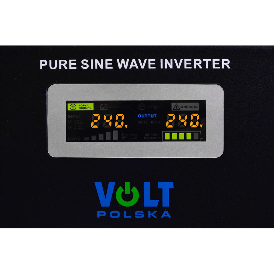 Nödströmförsörjning Sinus Pro 1000 W, 12/230 V, kontinuerlig effekt 700 W, total effekt 1000 VA, 3SP100012W