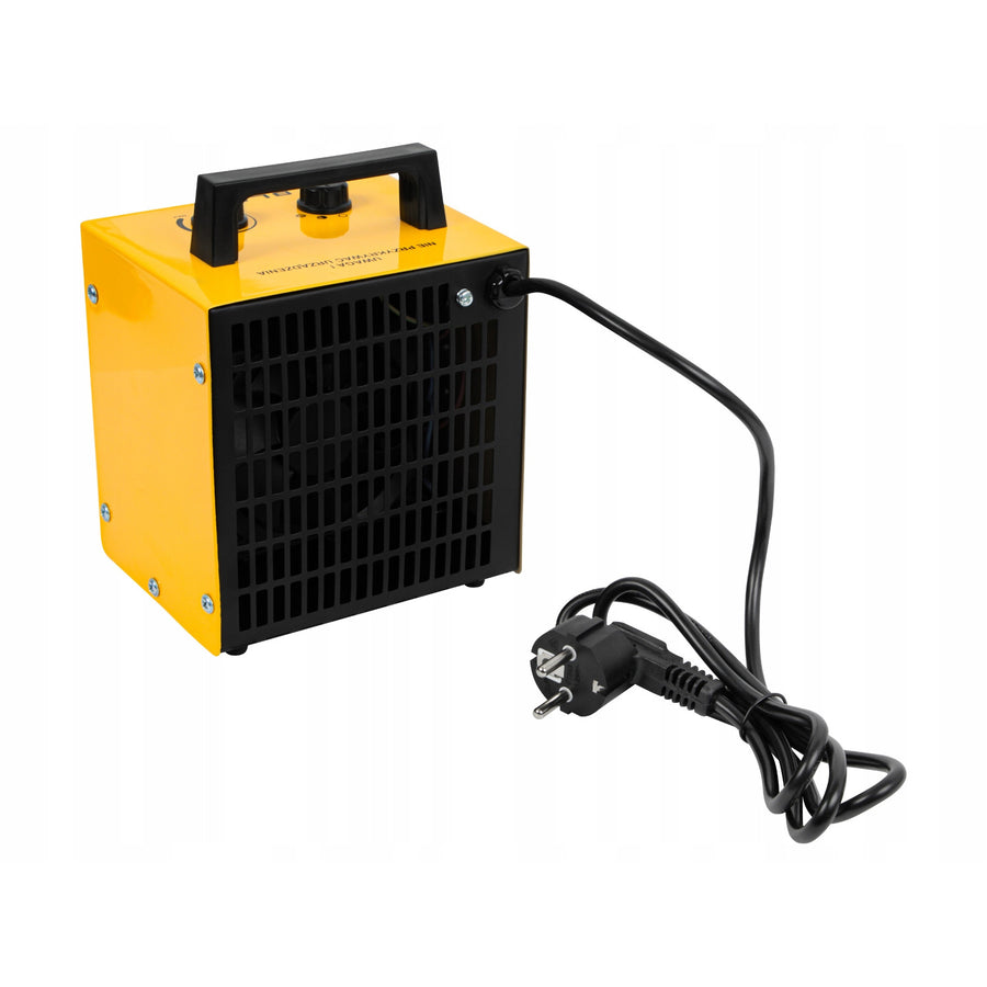 Blow-värmare, effekt 2000 W, 2 värmenivåer, justerbar termostat, överhettningsskydd, 44-904#