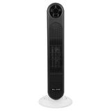 Blow-värmare, effekt 2000 W, 3 effektnivåer, temperaturreglering, timer, fjärrkontroll, 44-905#