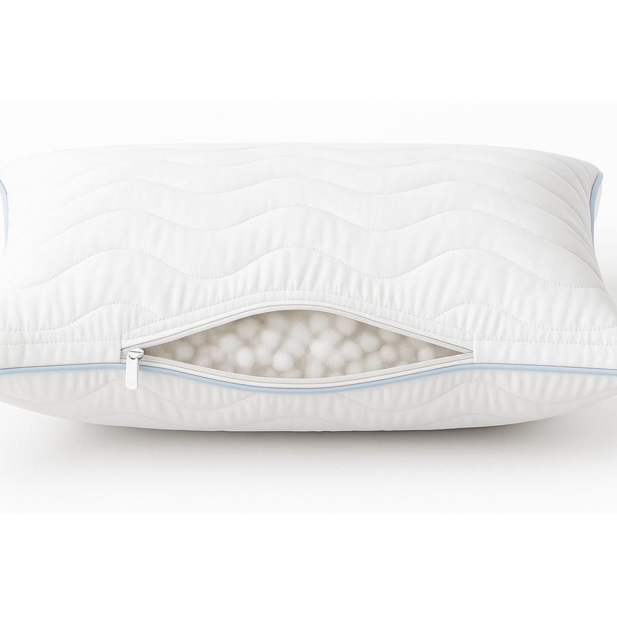 Antiallergisk, quiltad vintertäcke 200x200 cm + 2 kuddar från ProSleep