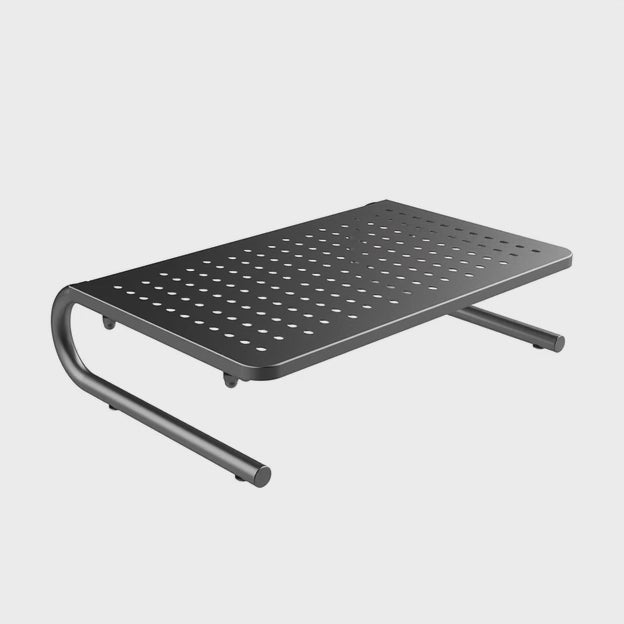 Maclean skärm- och laptopstativ, modell MC-948, passar skärmar och laptops på 13-32 tum. Effektivt förbättrar arbetsytan och ergonomin.