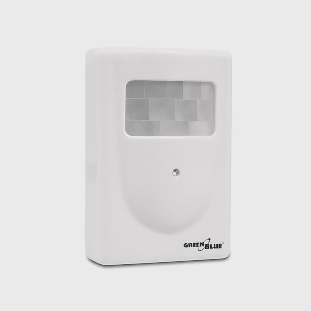 GreenBlue GB3400 oberoende rörelsesensor trådlöst larm
