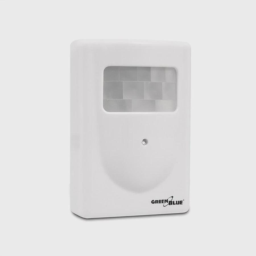 GreenBlue GB3400 oberoende rörelsesensor trådlöst larm