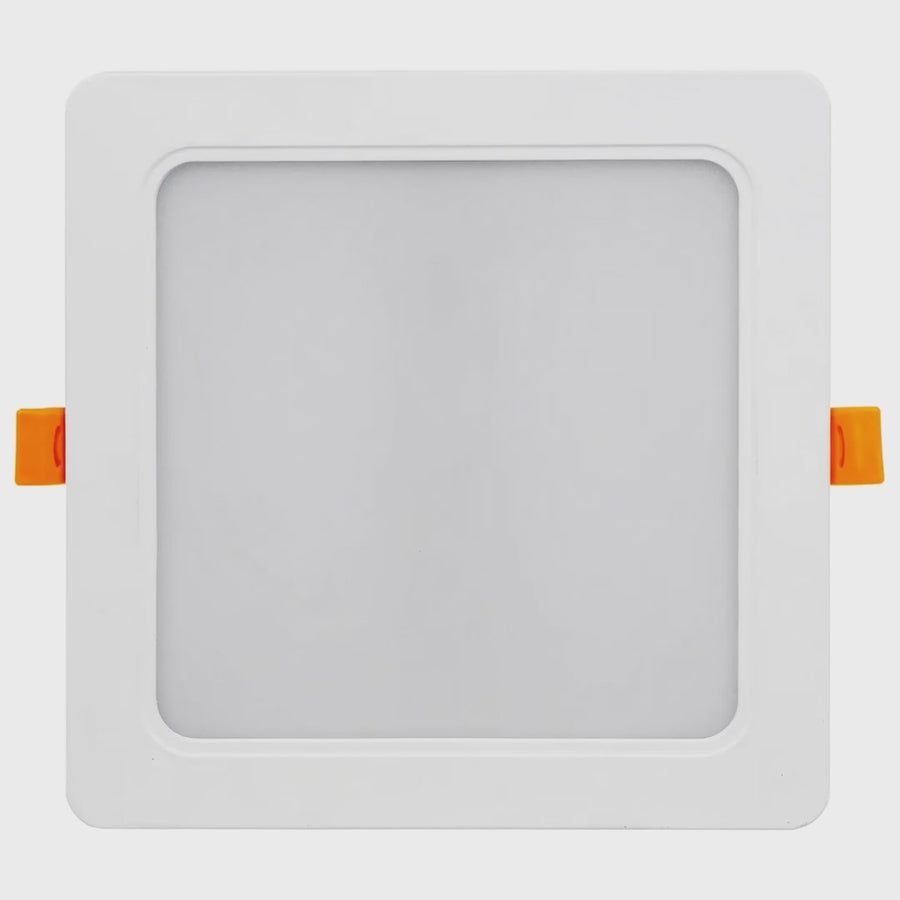 Maclean LED-takpanel, infälld SLIM, 18W, neutralvit 4000K, 170*170*26mm, 1900lm, MCE374 S