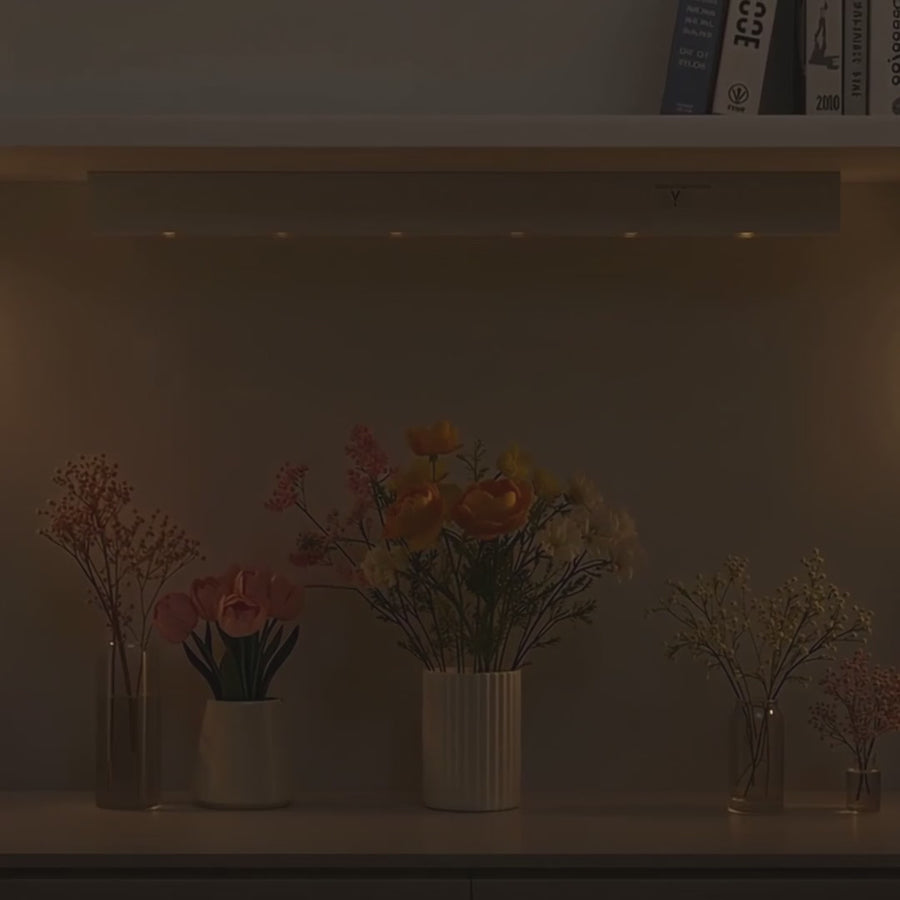 Maclean 6LED kökslampa under skåp, avlång, med rörelsesensor, 5xAA, MCE123