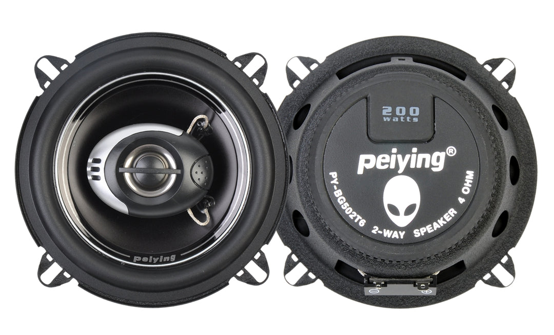 Peiying Alien PY-BG502T6 2-vägs 5'' 100W bilhögtalare