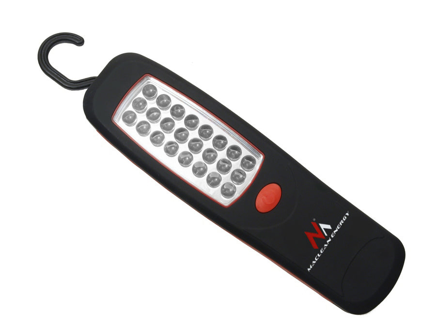 Maclean COB LED-verkstadslampa, magnet, krok, 3xAA, MCE03