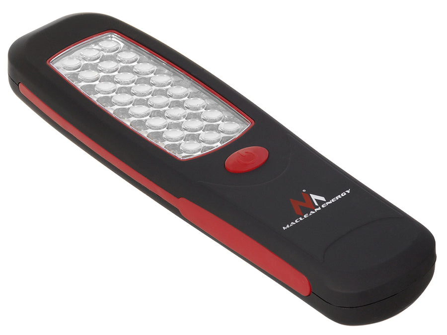 Maclean COB LED-verkstadslampa, magnet, krok, 3xAA, MCE03