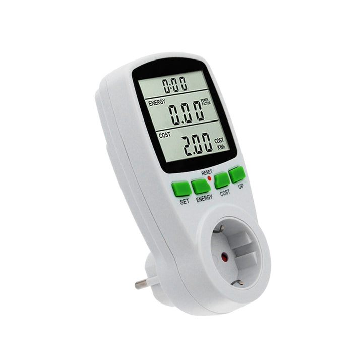 GreenBlue GB202G Energimätare Wattmeter med uttag max. 16 A 3600W 230V