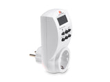 Maclean digital timer, f. slump, timer, 10 prog, max 156 program, tyskt uttag, 3600W, MCE05G