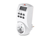 Maclean digital timer, f. slump, timer, 10 prog, max 156 program, tyskt uttag, 3600W, MCE05G