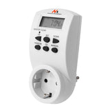 Maclean digital timer, f. slump, timer, 10 prog, max 156 program, tyskt uttag, 3600W, MCE05G