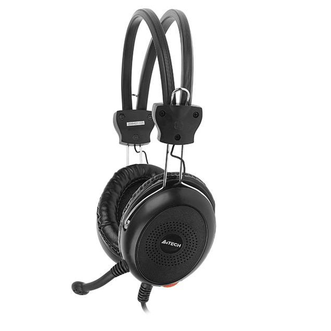 A4TECH HS-30 ComforFit Stereo Headset Hörlurar On-Ear Hörlurar 40mm Driver Svart