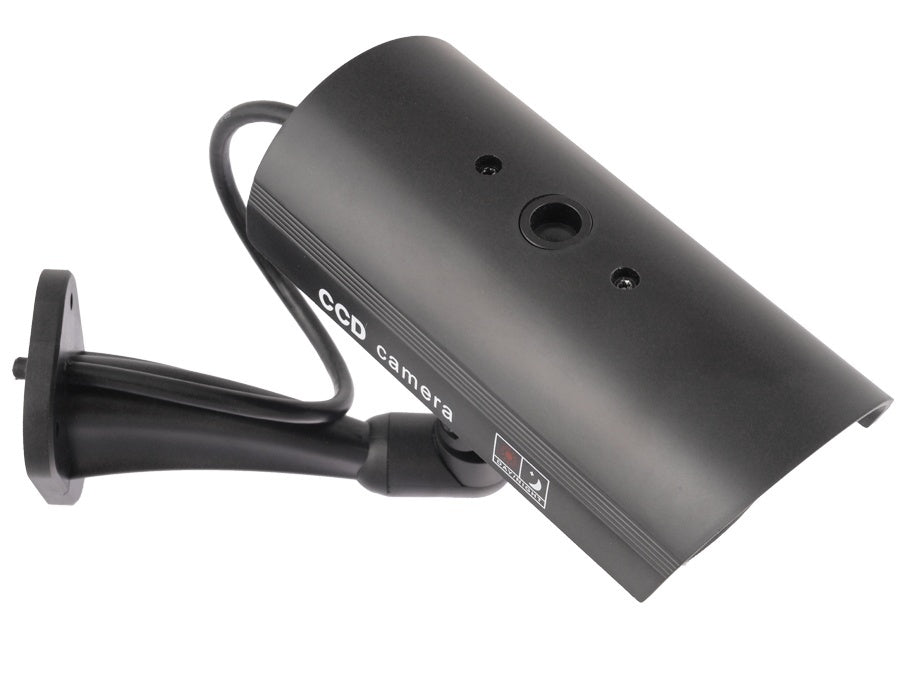 Realistisk dummy-kamera IR9000 B IR med blinkande LED