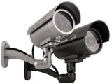Realistisk dummy-kamera IR9000 B IR med blinkande LED