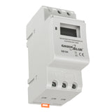 Digital timer för DIN-skena GreenBlue GB104 16 program max 240 program