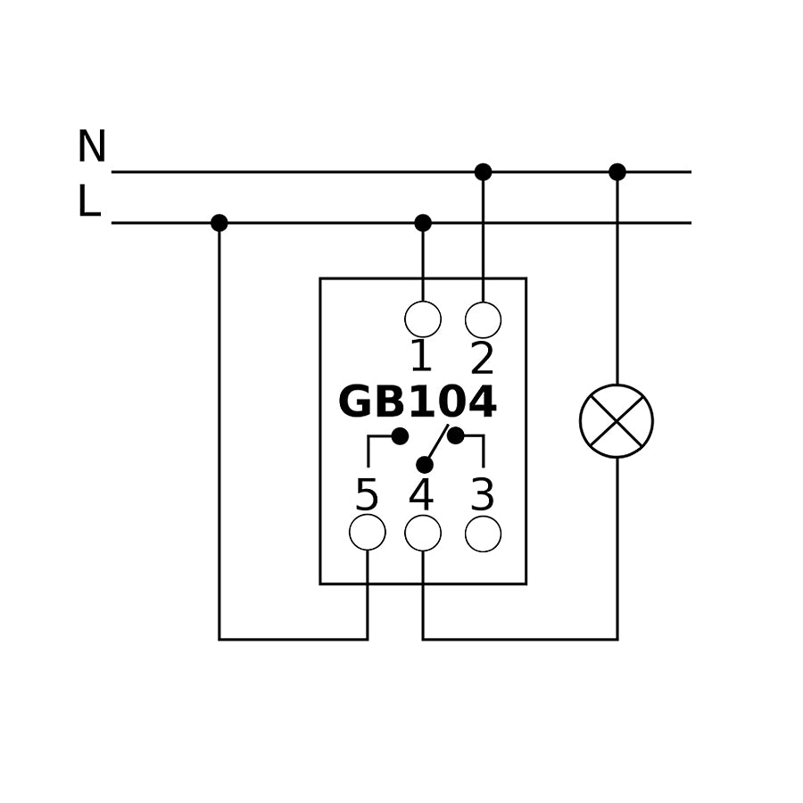 Digital timer för DIN-skena GreenBlue GB104 16 program max 240 program