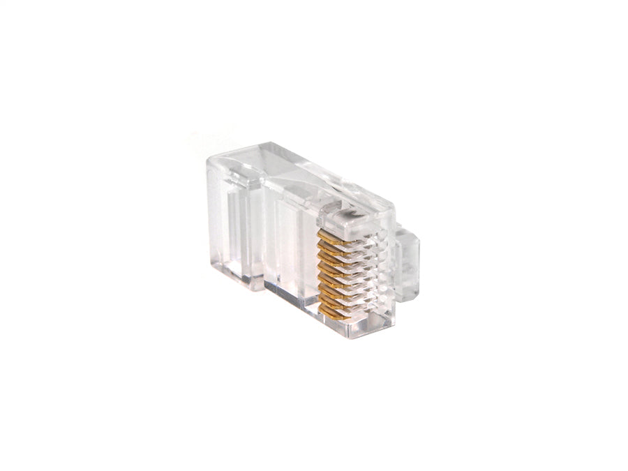 Högkvalitativa RJ45 8P8C 5e kabelpluggar Maclean MCTV-663 - 100 st.