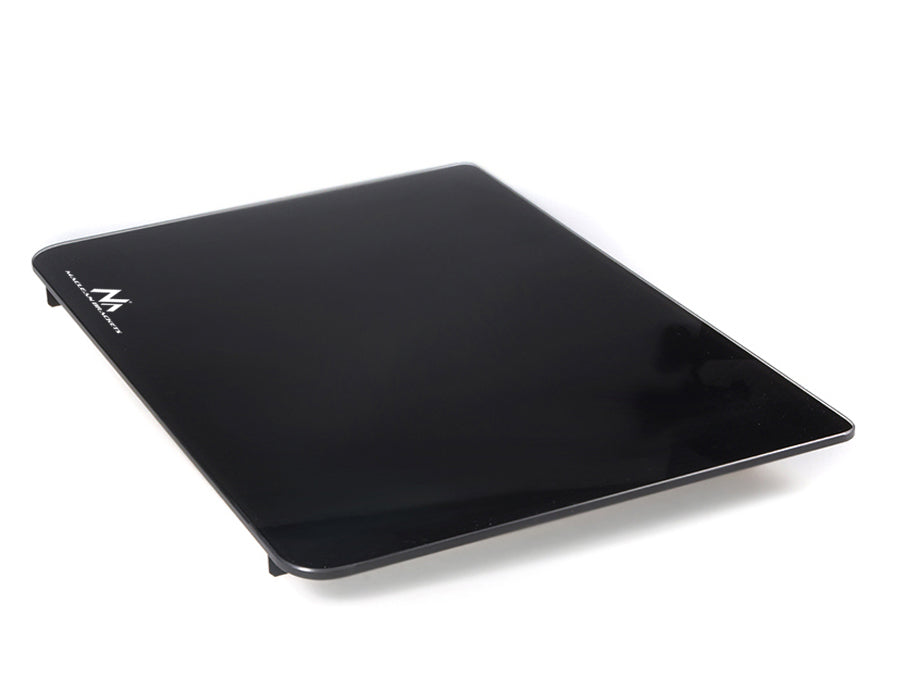 Maclean MC-629 Kvalitetsglas DVD-hyllplan SkyBox Vikt max 8 kg Svart