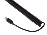 Maclean billaddare, Lightning spiral, 2xUSB, 5,2A, 1,8m, MCE76