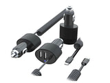 Maclean billaddare, Lightning spiral, 2xUSB, 5,2A, 1,8m, MCE76