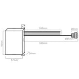 Maclean skymningssensor, med extern sond, max. 2300W, MCE34