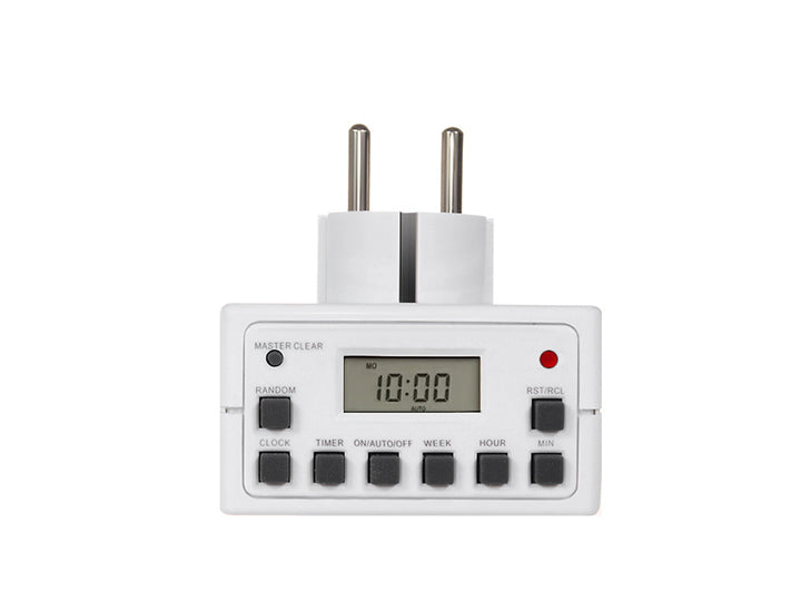 Maclean MCE30G Digital Timer Display 10 Program Switch Timer Socket