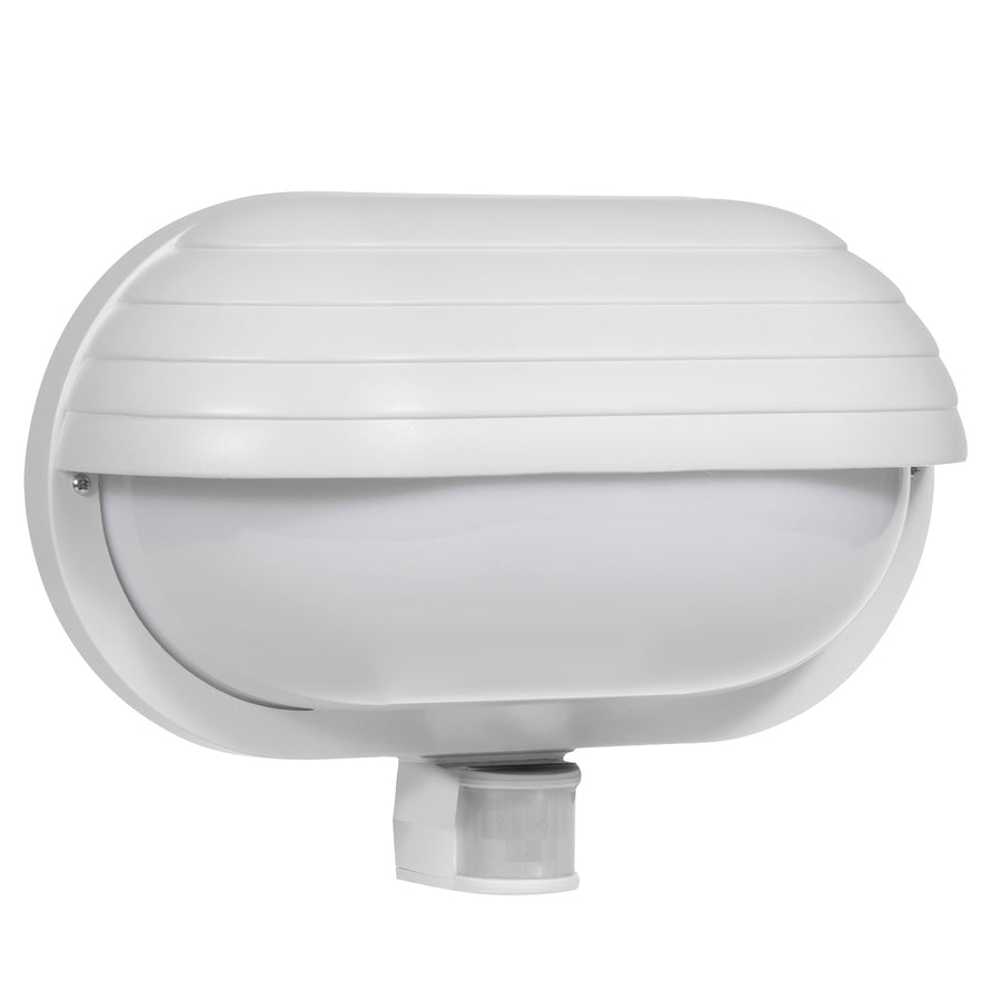 Maclean-väggarmatur, med PIR-sensor, max. 60 W, 180°, MCE33 W