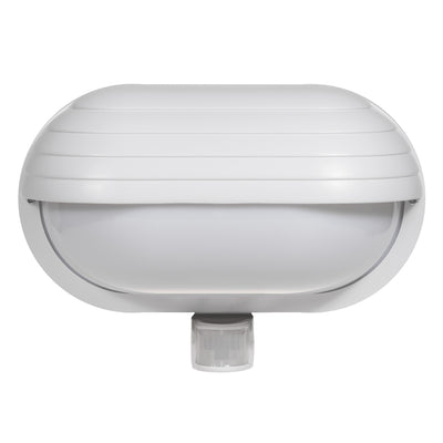 Maclean-väggarmatur, med PIR-sensor, max. 60 W, 180°, MCE33 W