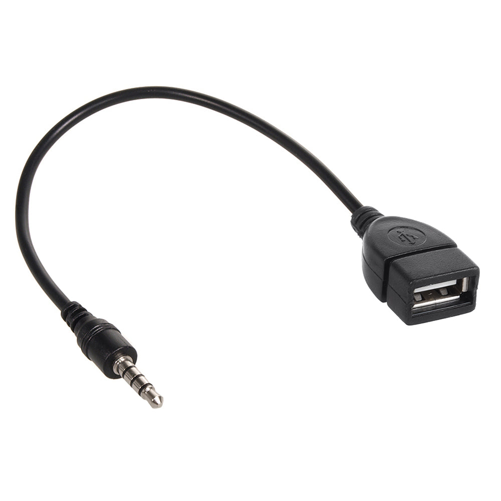 Maclean MCTV-693 Kontaktadapteruttag USB-uttag OTG CABLE WIRE JACK 3.5mm AUX