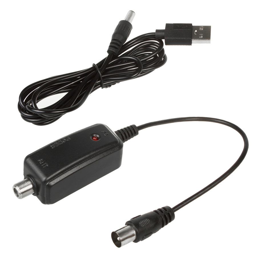 USB-kontakt / nätadapter för Maclean DVB-T-antenn, 5V, MCTV-697