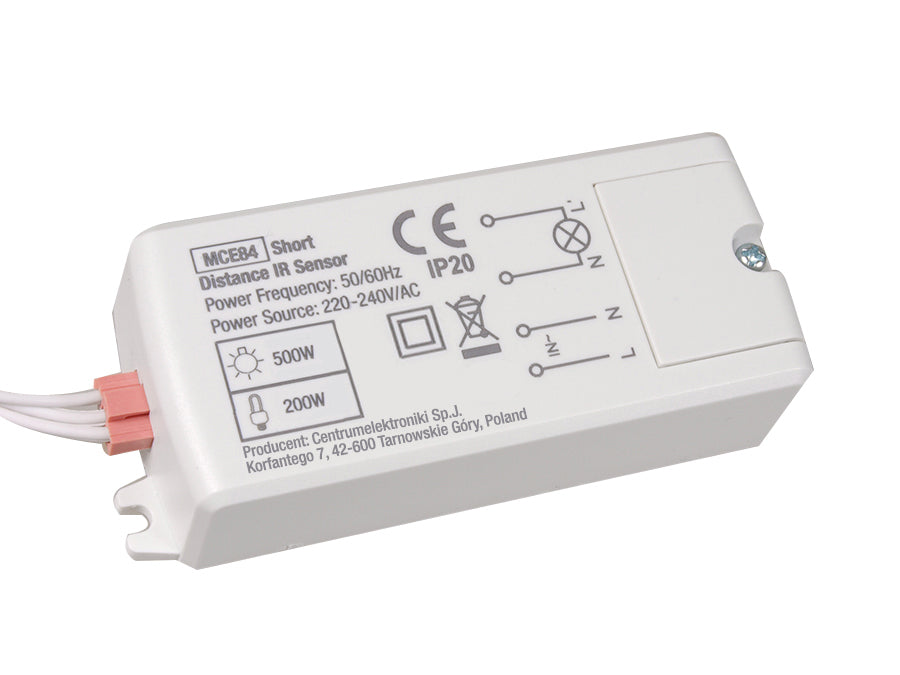 Maclean beröringsfri strömbrytare, infraröd, 220-240V/AC, 50/60Hz, 5A, MCE84