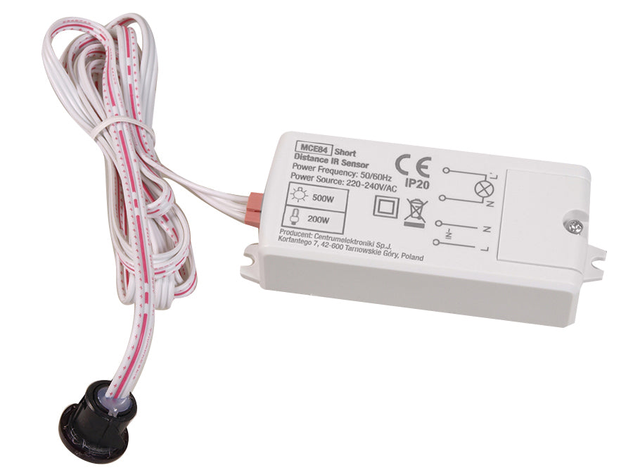Maclean beröringsfri strömbrytare, infraröd, 220-240V/AC, 50/60Hz, 5A, MCE84