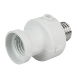 Maclean glödlampshållare, E27, max. 100W, med skymningssensor, timer, vit, MCE21W