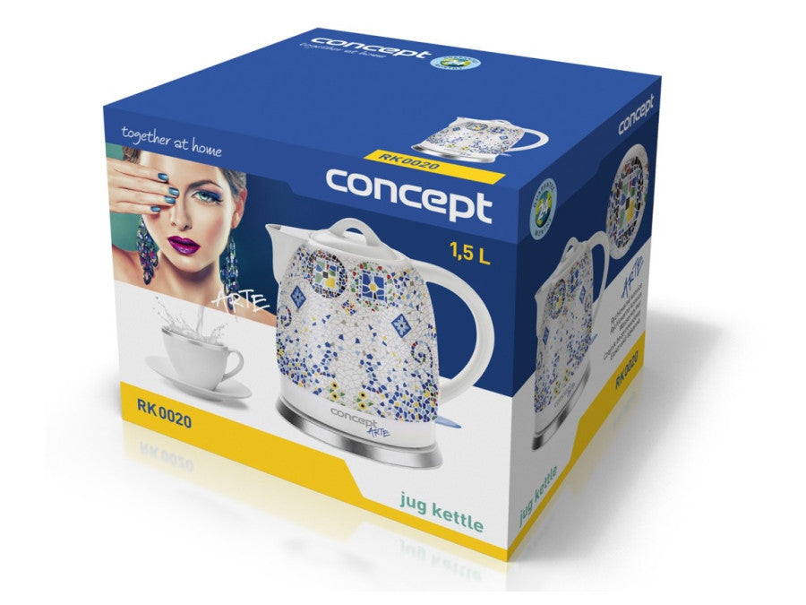 Keramisk vattenkokare 1,5 l Concept Orient