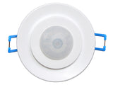 Maclean PIR-rörelsedetektor, infraröd, infälld, räckvidd 6 m, 800W/400W, MCE130