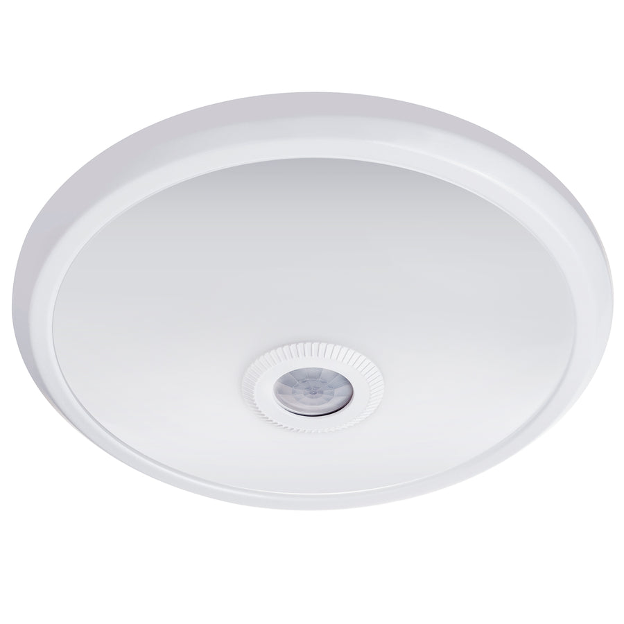 Maclean rörelsesensor LED plafond, PIR-sensor, räckvidd 6m, 12W, neutral vit (4000K), MCE131