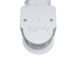 Maclean väggmonterad rörelse- och skymningssensor, 180°, max. 1200W, vit, MCE25 W