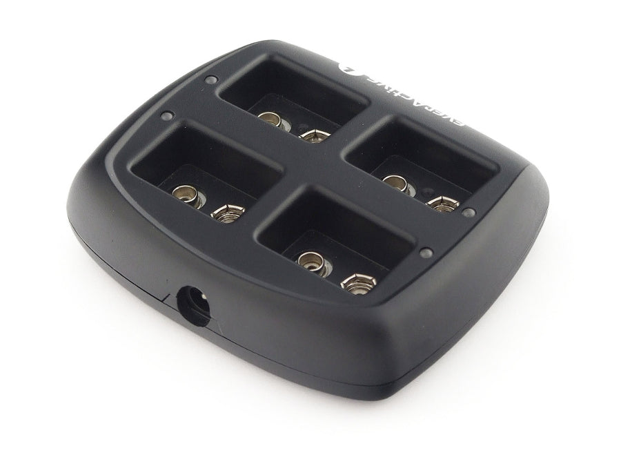 EverActive NC-109 9V bärbar uppladdningsbar batteriladdare