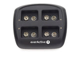 EverActive NC-109 9V bärbar uppladdningsbar batteriladdare