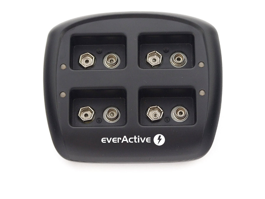 EverActive NC-109 9V bärbar uppladdningsbar batteriladdare