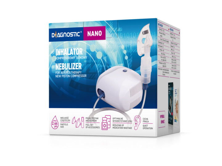 Nano diagnostisk nebulisator inhalator kolv Hög kvalitet