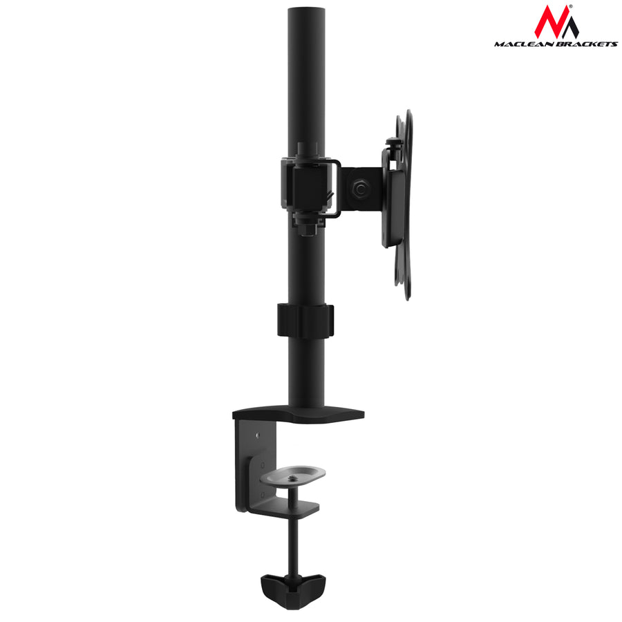 Maclean bordsfäste för LCD-skärm, 13"-27", VESA 75x75 och 100x100, 8kg, MC-690N