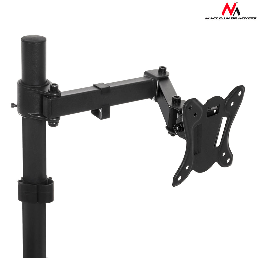 Maclean bordsfäste för LCD-skärm, 13"-27", VESA 75x75 och 100x100, 8kg, MC-690N
