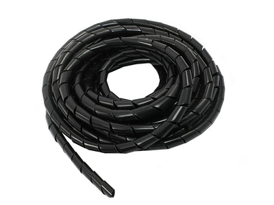 Maclean Kabelskydd, (8,7*10mm), 3m, svart spiral, MCTV-685 B